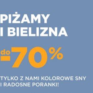 Piżamy i bielizna do -70%