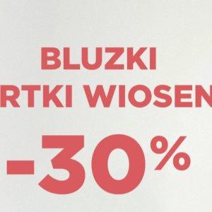 Bluzki i kurki wiosenne -30%