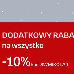 Dodatkowe -10% na wszystko