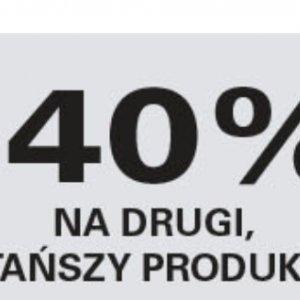 Drugi tańszy produkt do -40%