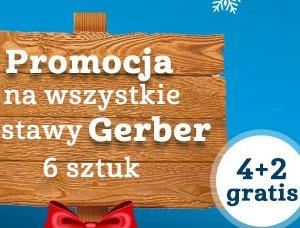 Gerber promocja 4+2 gratis!