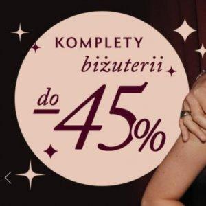 Komplety biżuterii do -45%
