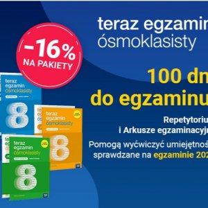 Pakiety -16% Egzamin ósmoklasisty