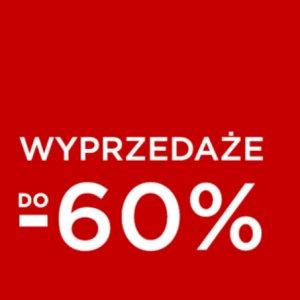 Wyprzedaże do -60%