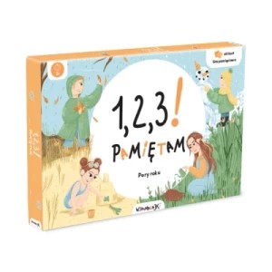 Zdjęcie produktu 1,2,3! Pamiętam Pory roku Wspomagajki
