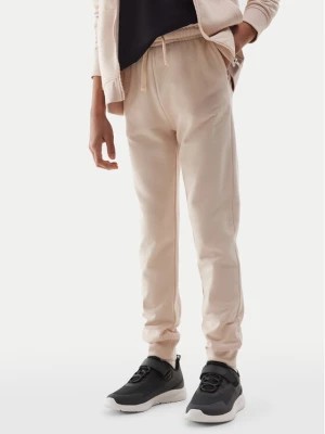 Zdjęcie produktu 4F Spodnie dresowe 4FJWSS24TTROF587 Beżowy Regular Fit