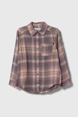 Zdjęcie produktu Abercrombie & Fitch koszula dziecięca kolor różowy