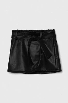 Zdjęcie produktu Abercrombie & Fitch spódnica dziecięca kolor czarny mini prosta