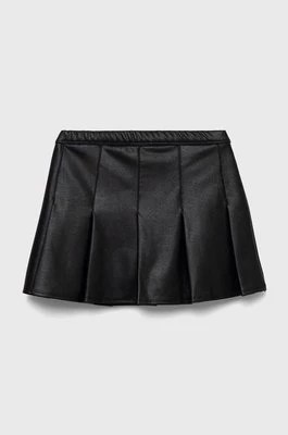 Zdjęcie produktu Abercrombie & Fitch spódnica dziecięca kolor czarny mini rozkloszowana