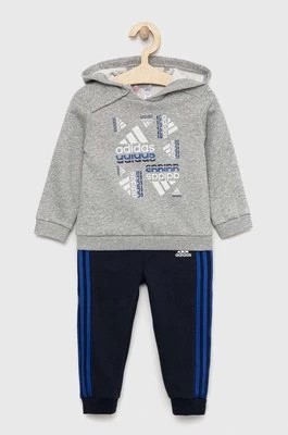 Zdjęcie produktu adidas dres dziecięcy I BLUV FL kolor szary Adidas