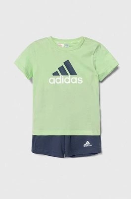 Zdjęcie produktu adidas komplet bawełniany dziecięcy kolor zielony Adidas