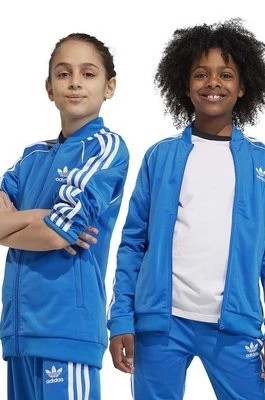 Zdjęcie produktu adidas Originals bluza dziecięca kolor niebieski z aplikacją