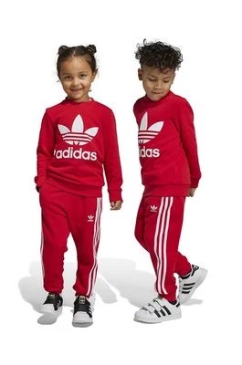 Zdjęcie produktu adidas Originals dres dziecięcy kolor czerwony