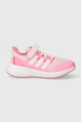 Zdjęcie produktu adidas sneakersy dziecięce FortaRun 2.0 EL K kolor różowy Adidas