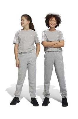 Zdjęcie produktu adidas spodnie dresowe dziecięce kolor szary melanżowe Adidas