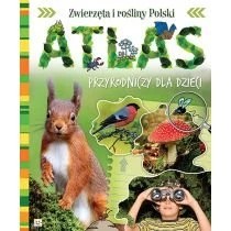 Zdjęcie produktu Atlas przyrodniczy dla dzieci. Zwierzęta i rośliny Polski AKSJOMAT
