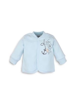 Zdjęcie produktu Bawełniana bluza niemowlęca - niebieska NINI