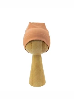 Zdjęcie produktu Bawelniana czapka chłopięca w kolorze pomarańczowym Nicol