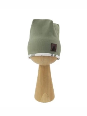 Zdjęcie produktu Bawełniana czapka chłopięca w kolorze zielonym Nicol