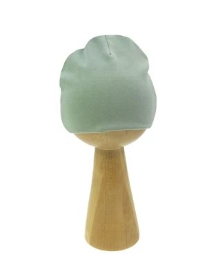 Zdjęcie produktu Bawełniana czapka niemowlęca w kolorze oliwkowym Nicol