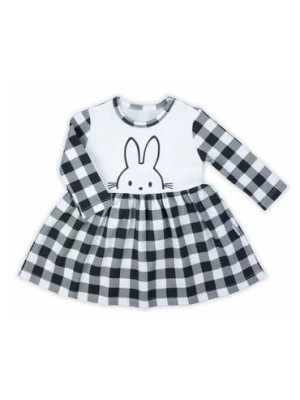 Zdjęcie produktu Bawełniana sukienka niemowlęca w kratkę Nicol