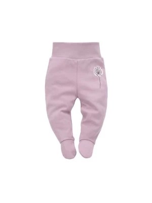Zdjęcie produktu Bawełniane różowe półspiochy niemowlęce Pinokio
