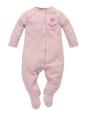 Zdjęcie produktu Bawełniany pajac niemowlęcy Romantic różowy Pinokio