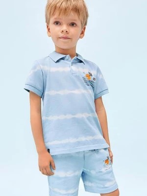 Zdjęcie produktu Bermudy dzianina tie dye dla chłopca Mayoral - niebieskie