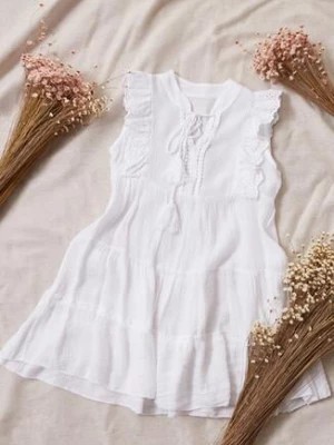 Zdjęcie produktu Biała Sukienka Chrysiolea