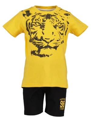 Zdjęcie produktu Blue Seven Komplet t-shirt i spodenki 826023 X Żółty Regular Fit