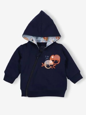 Zdjęcie produktu Bluza niemowlęca z bawełny organicznej dla chłopca NINI