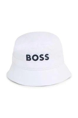 Zdjęcie produktu BOSS kapelusz bawełniany dziecięcy kolor biały bawełniany Boss