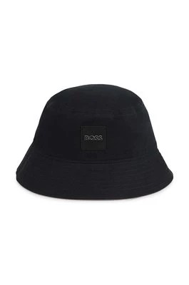 Zdjęcie produktu BOSS kapelusz bawełniany dziecięcy kolor czarny bawełniany Boss