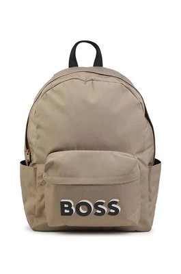 Zdjęcie produktu BOSS plecak dziecięcy kolor beżowy mały z nadrukiem Boss