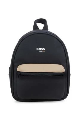 Zdjęcie produktu BOSS plecak dziecięcy kolor czarny mały wzorzysty Boss