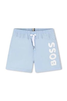 Zdjęcie produktu BOSS szorty kąpielowe dziecięce kolor niebieski Boss