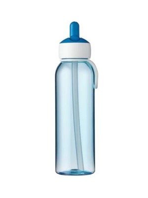 Zdjęcie produktu Butelka na wodę Flip up campus niebieska - 400 ml Mepal