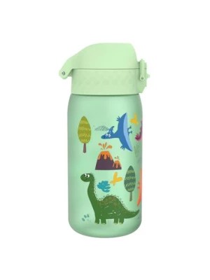 Zdjęcie produktu Butelka na wodę ION8 BPA Free Dinosaurs 350ml zielona