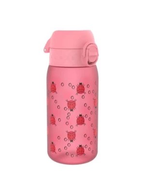 Zdjęcie produktu Butelka na wodę ION8 BPA Free Ladybugs 350ml - różowa