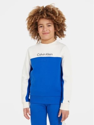 Zdjęcie produktu Calvin Klein Jeans Bluza Color Block IB0IB01866 Niebieski Regular Fit