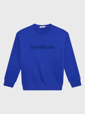 Zdjęcie produktu Calvin Klein Jeans Bluza Embroidery Logo IB0IB01562 Granatowy Regular Fit