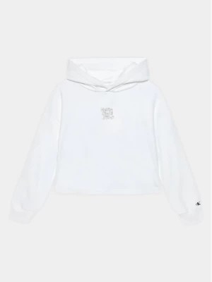 Zdjęcie produktu Calvin Klein Jeans Bluza Metallic IG0IG02304 Biały Regular Fit