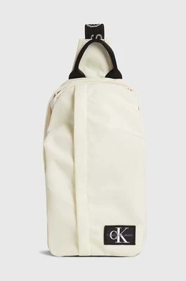 Zdjęcie produktu Calvin Klein Jeans plecak dziecięcy kolor beżowy mały z aplikacją