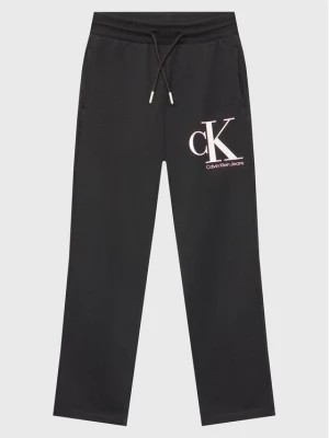 Zdjęcie produktu Calvin Klein Jeans Spodnie dresowe Monogram IG0IG01985 Czarny Regular Fit