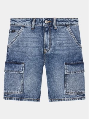 Zdjęcie produktu Calvin Klein Jeans Szorty jeansowe Skater IB0IB02004 Niebieski Regular Fit