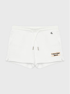 Zdjęcie produktu Calvin Klein Jeans Szorty sportowe Hero Logo IG0IG01984 Biały Regular Fit