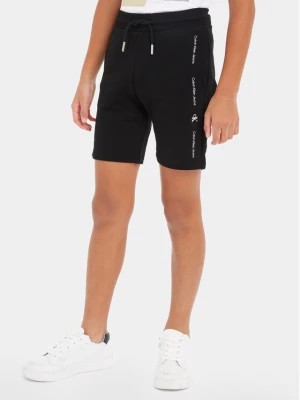 Zdjęcie produktu Calvin Klein Jeans Szorty sportowe Minimalistic IB0IB02061 Czarny Regular Fit