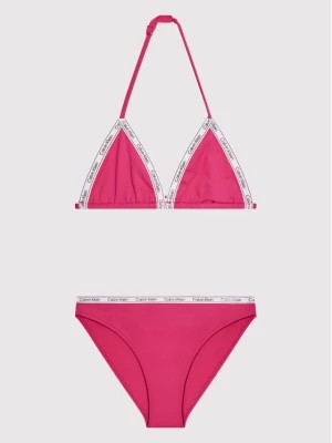 Zdjęcie produktu Calvin Klein Swimwear Strój kąpielowy Logo Tape KY0KY00008 Różowy