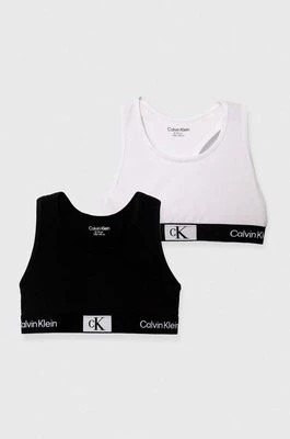 Zdjęcie produktu Calvin Klein Underwear biustonosz dziecięcy 2-pack kolor czarny