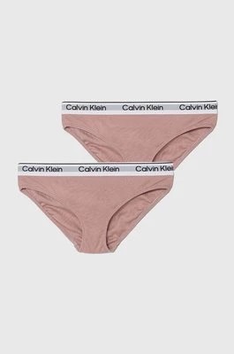 Zdjęcie produktu Calvin Klein Underwear figi dziecięce 2-pack kolor różowy